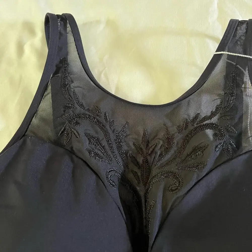 NWT Contours Coco Reef Signature Marquise Underwire One Piece Swim Wmns 10 34C - Picture 3 of 14
